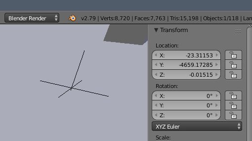 Empty en Blender